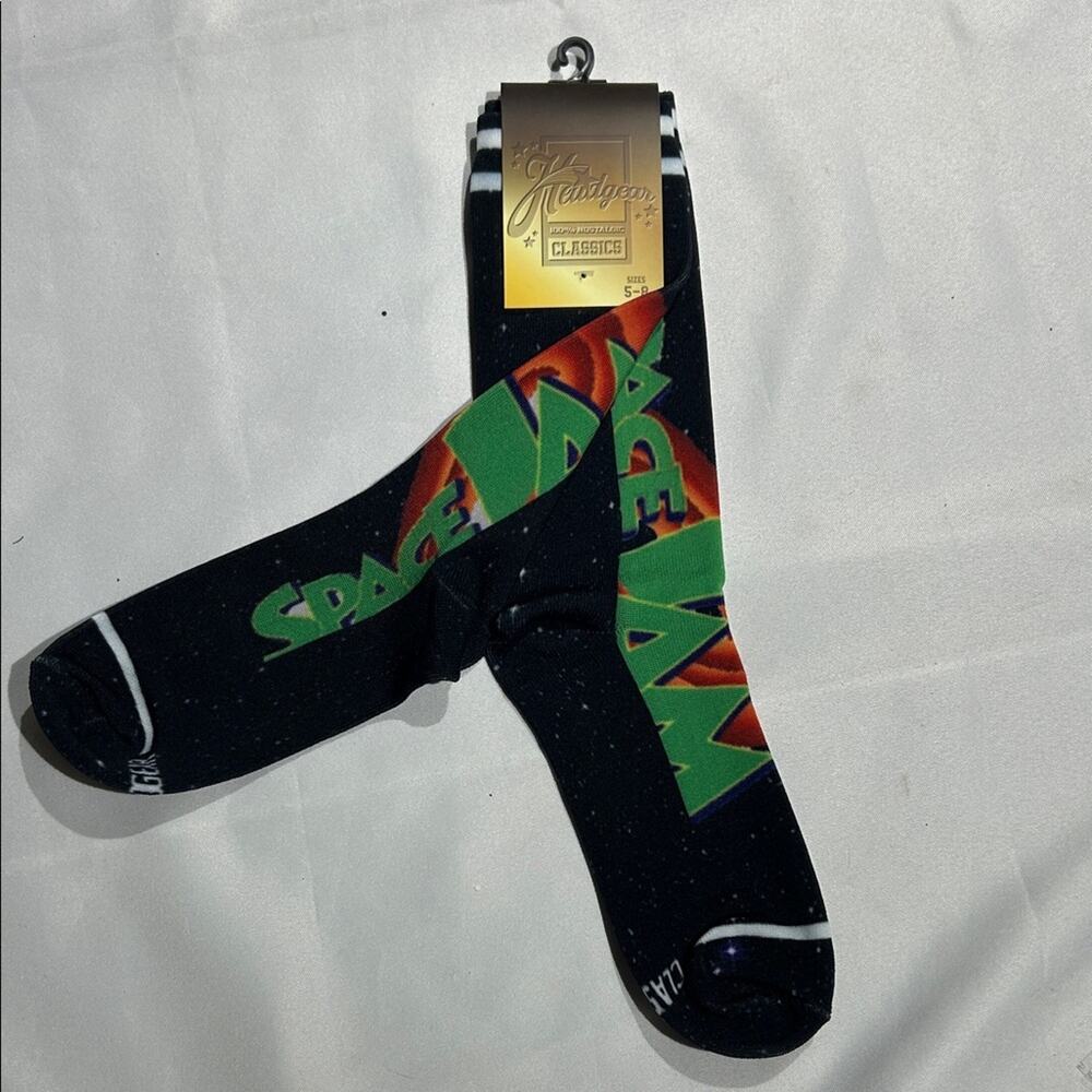 Space Jam Black Casual‎ Socks